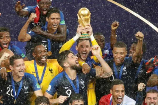 世界杯2018的冠軍是哪個國傢？